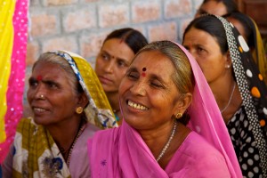 Poor, rural women in the central Indian state of Madhya Pradesh attending a skills training programme on dairy farming by the NGO I work for, Hand in Hand. As always, their smiles, determination and the colours are simply awe-inspiring.