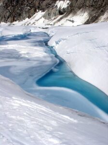 Glacial river