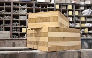 Cross laminated timber blocks by #ODF; licensed with CC BY 2.0