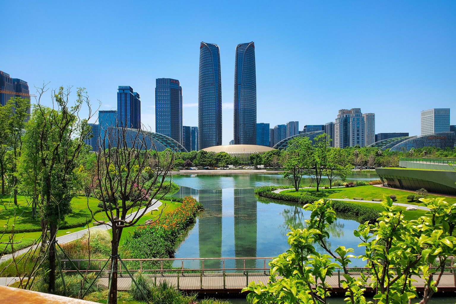 Tianfu Greenway Embracing Nature in Chengdu, China The Good Times