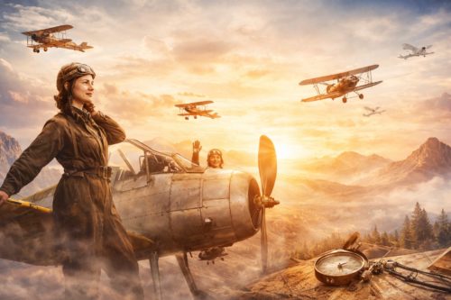 Fearless women aviators