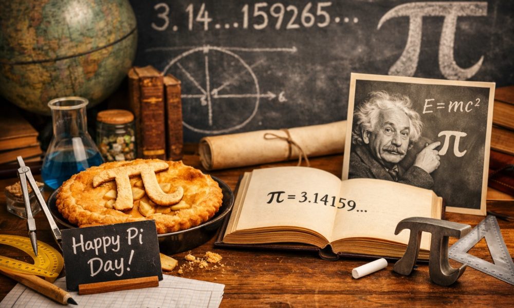 Pi Day Einstein's birthday: March 14
