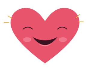 Laughing heart