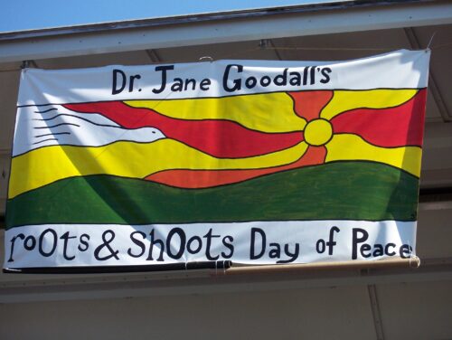 Dr Jane Goodall's Roots & Shoots Day of Peace