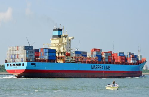 Maersk ship fueled by green methanol