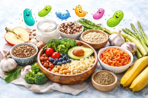 Foods for gut health and the microbiota