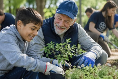 intergenerational volunteering