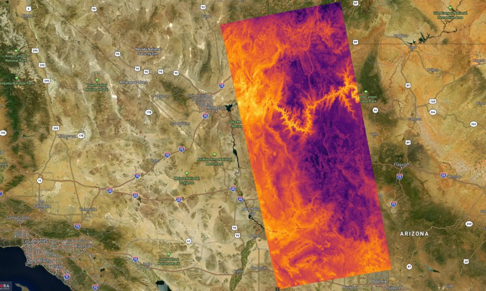 Technology from OroraTech to detect wildfires