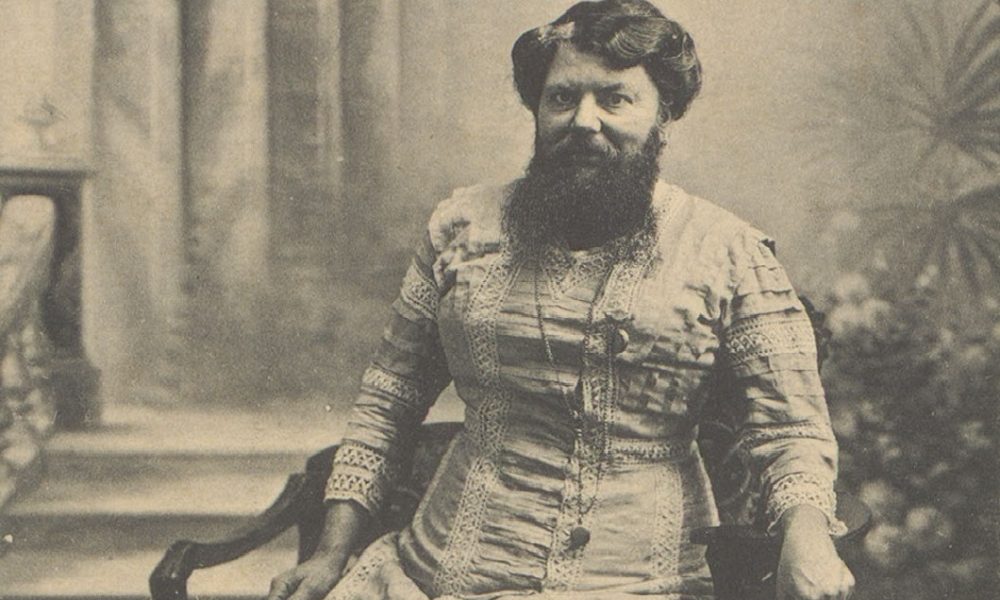 Clémentine Delait, the bearded lady