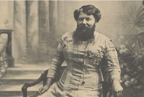 Clémentine Delait, the bearded lady