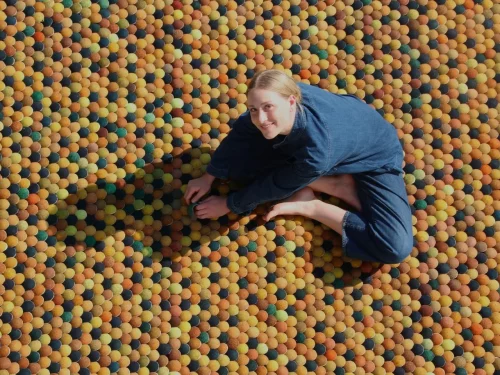 Mathilde Wittock Soundbounce tennis balls